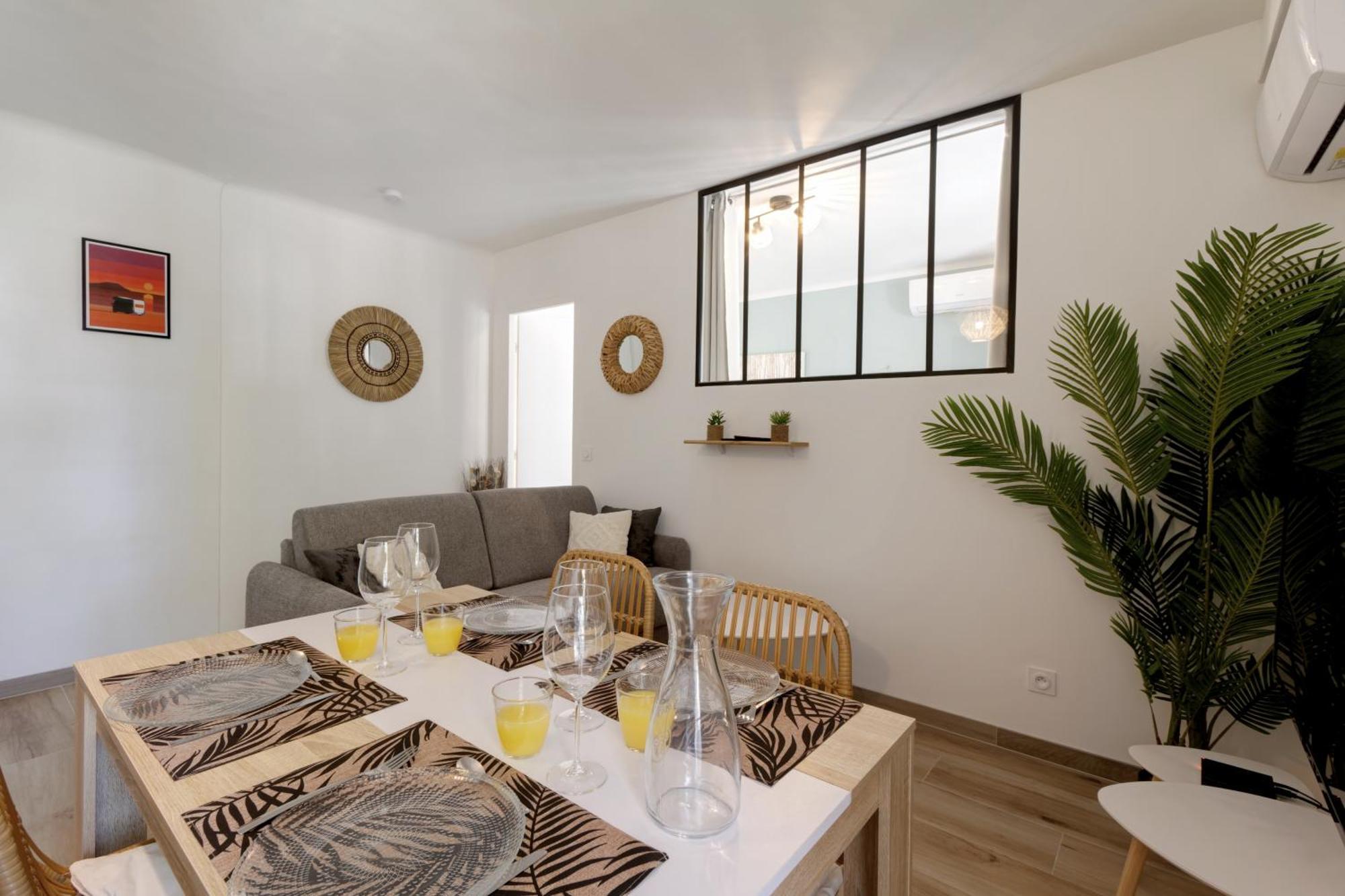 016- T2 Tropisme, Appart 1 Chambre,Clim,Wifi,Parking Montpellier Exterior photo